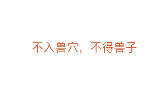 不入兽穴,不得兽子