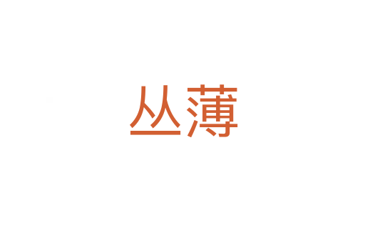 丛薄