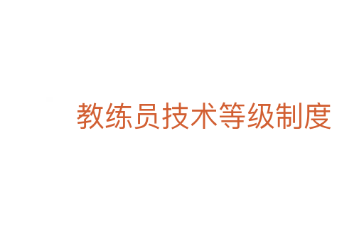 教练员技术等级制度