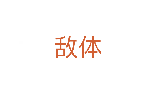 敌体