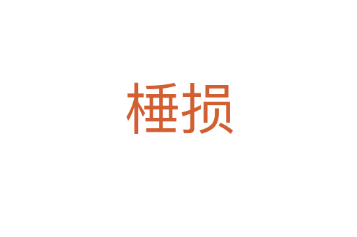 棰损