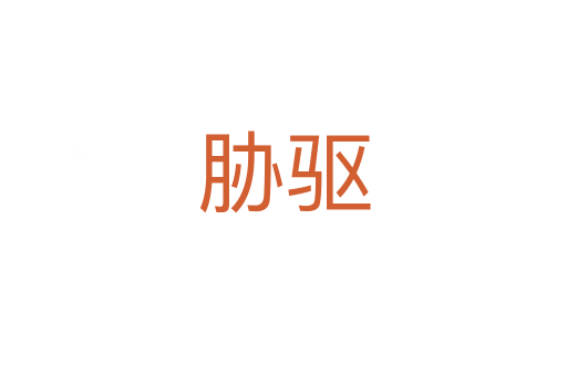 胁驱